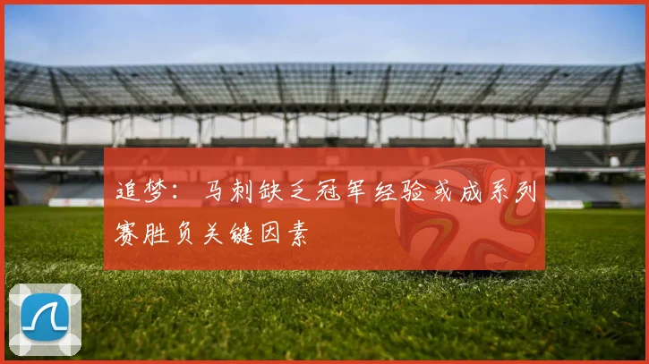 追梦：马刺缺乏冠军经验或成系列赛胜负关键因素